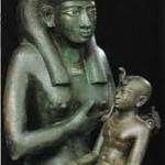 Isis et Horus Egypte